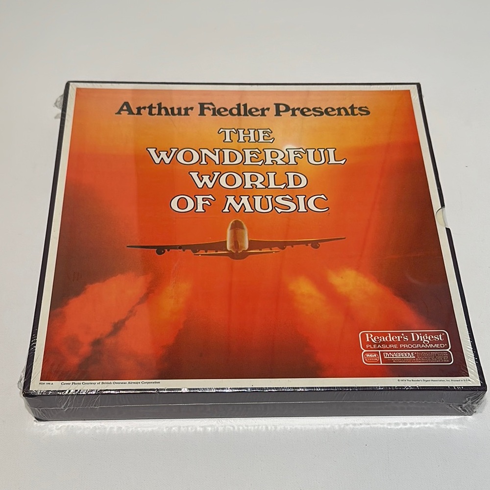 NEW 1974 THE WONDERFUL WORLD OF MUSIC VINYL BOX SET